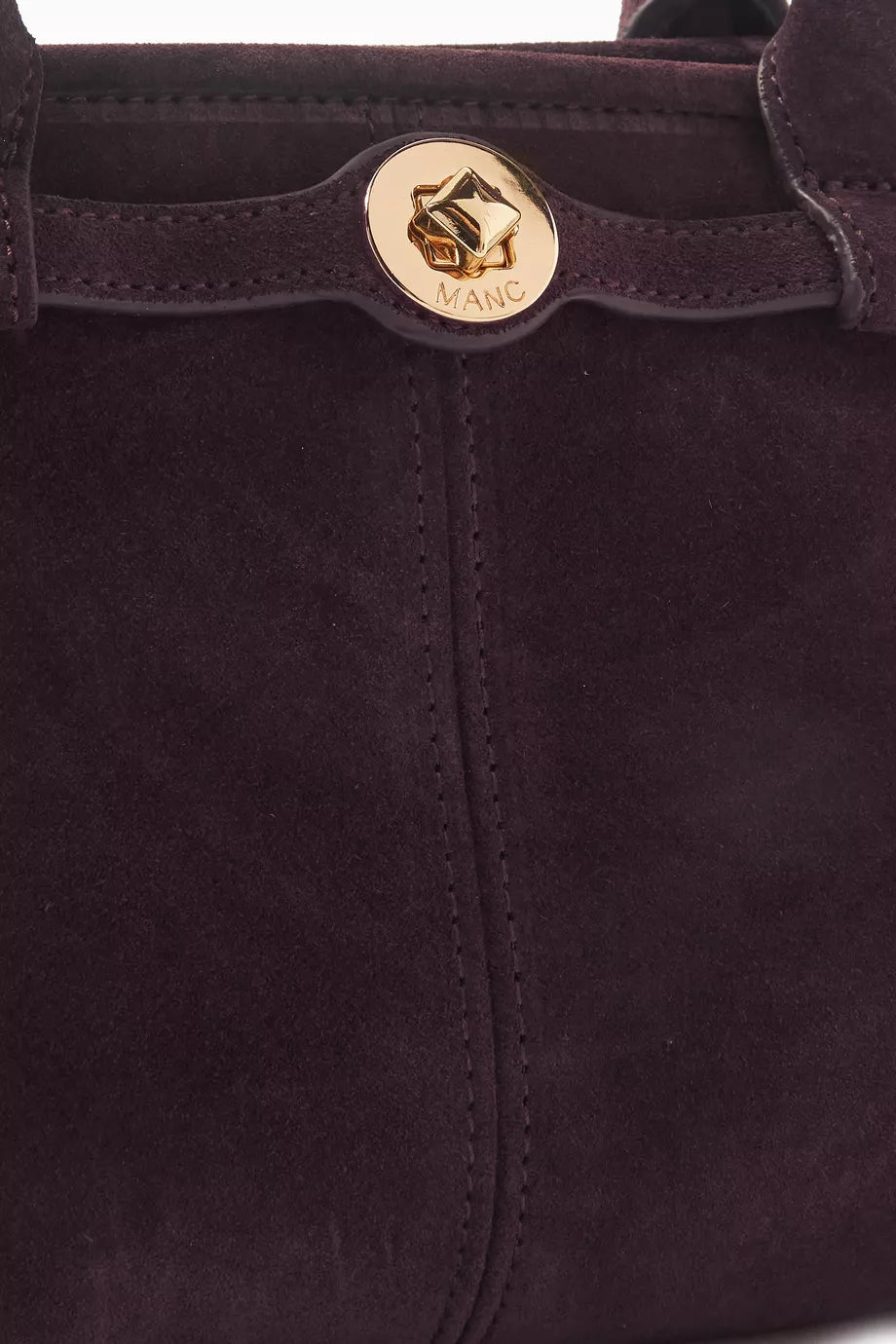 MANC Baby Jane Shoulder Bag in Suede