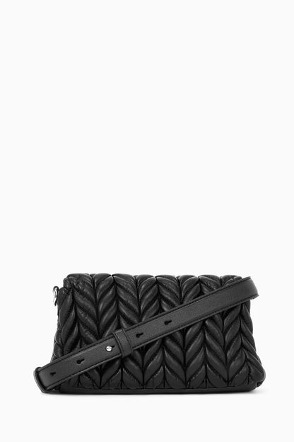 Karl Lagerfeld K/Weave Crossbody Bag in Leather