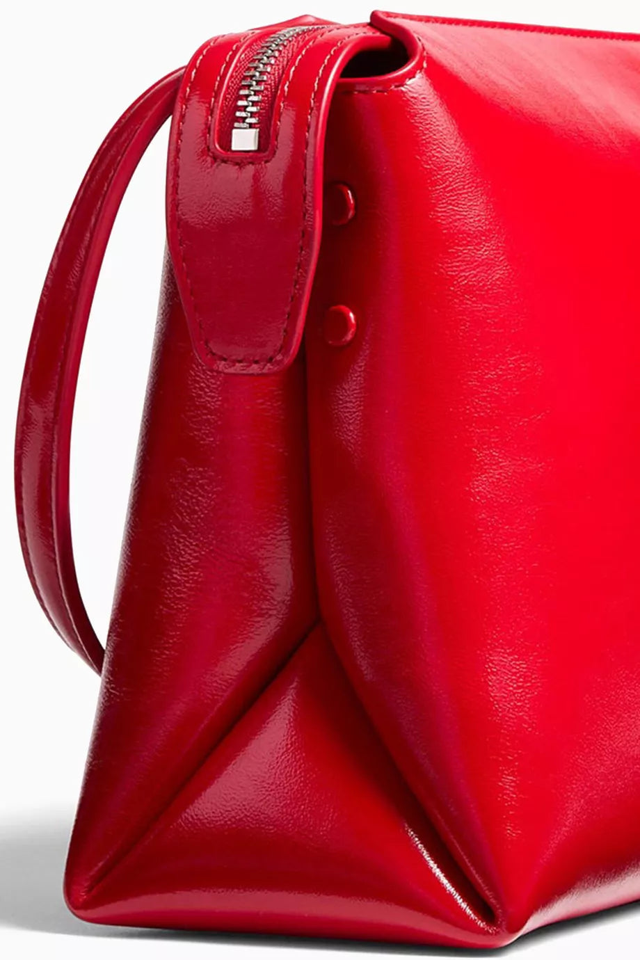 KHAITE Lina Crossbody Bag in Patent Leather