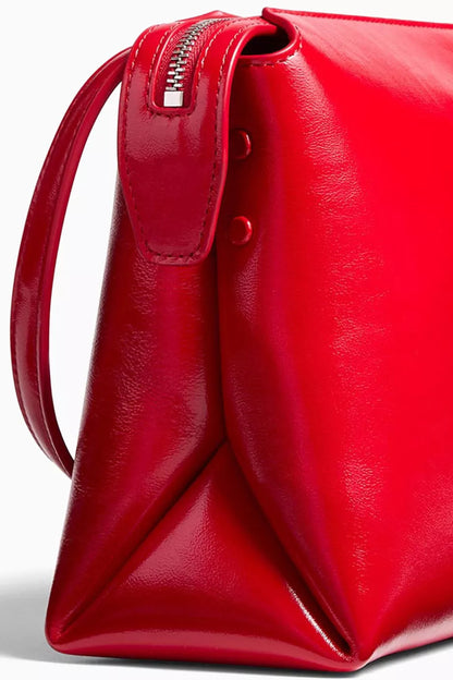 KHAITE Lina Crossbody Bag in Patent Leather