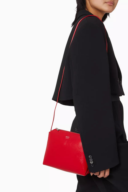 KHAITE Lina Crossbody Bag in Patent Leather
