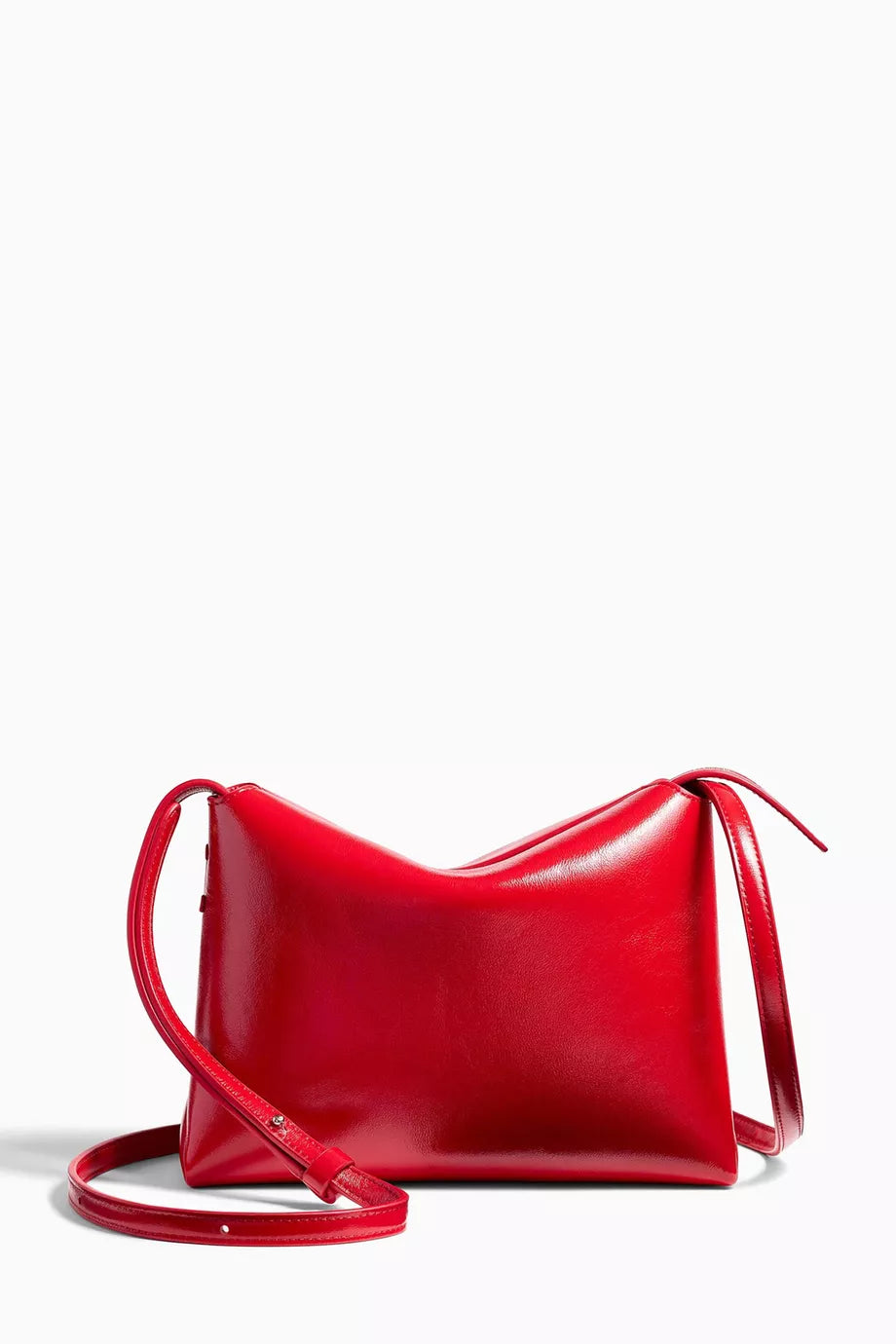 KHAITE Lina Crossbody Bag in Patent Leather