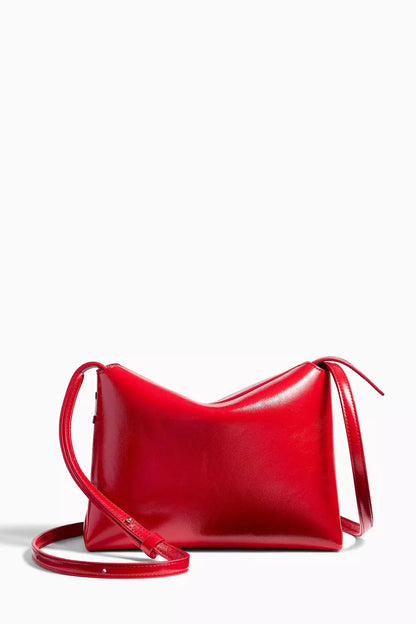 KHAITE Lina Crossbody Bag in Patent Leather