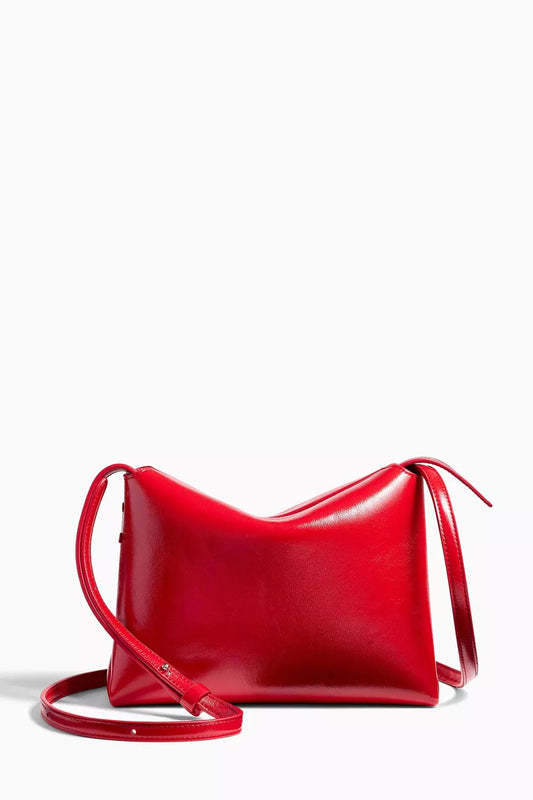 KHAITE Lina Crossbody Bag in Patent Leather