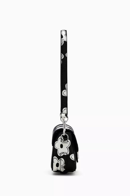 Marc Jacobs The Daisy Clover Shoulder Bag in Leather Black