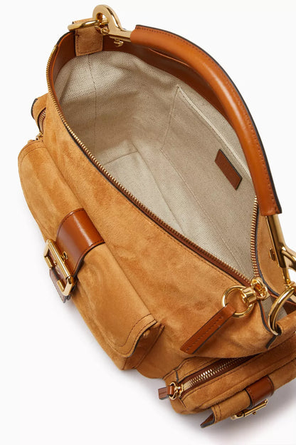 Chloé Medium Camera Bag in Suede