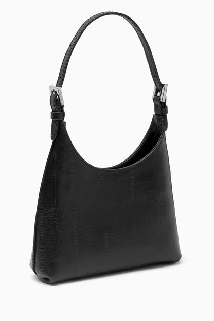 BY FAR Baby Camryn Shoulder Bag in Embossed Leather