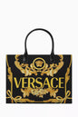 Versace Large Cameo La Medusa Tote Bag in Canvas Multicolor