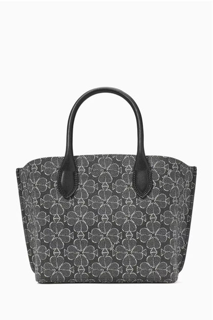 Kate Spade Suite Crossbody Tote Bag in Floral Jacquard - Black