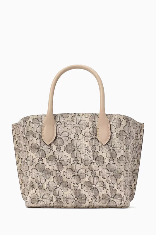 Kate Spade Suite Crossbody Tote Bag in Floral Jacquard - Neutral