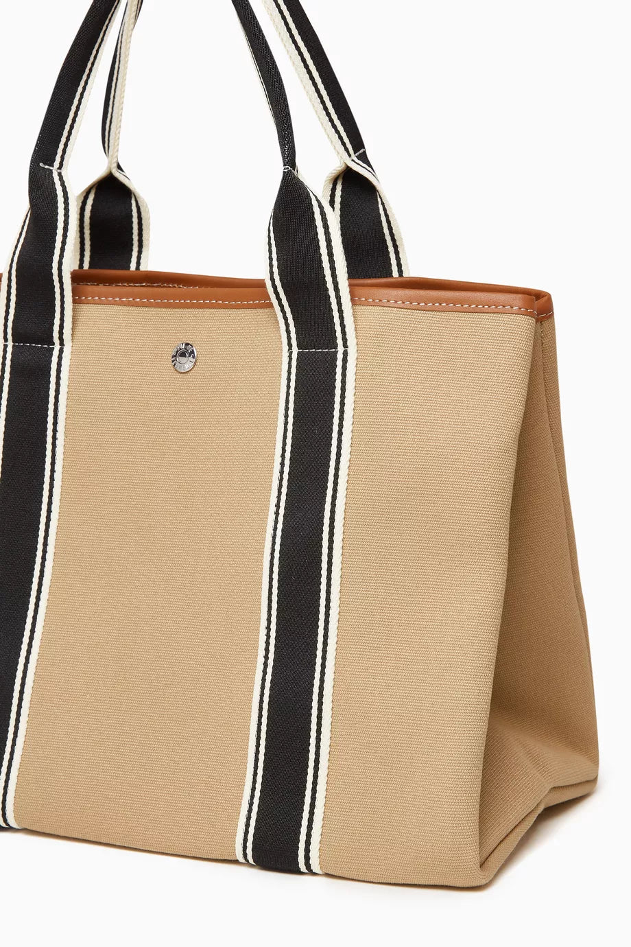 Rue de Verneuil Medium Traversée Tote Bag in Linen Canvas