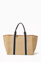 Rue de Verneuil Medium Traversée Tote Bag in Linen Canvas