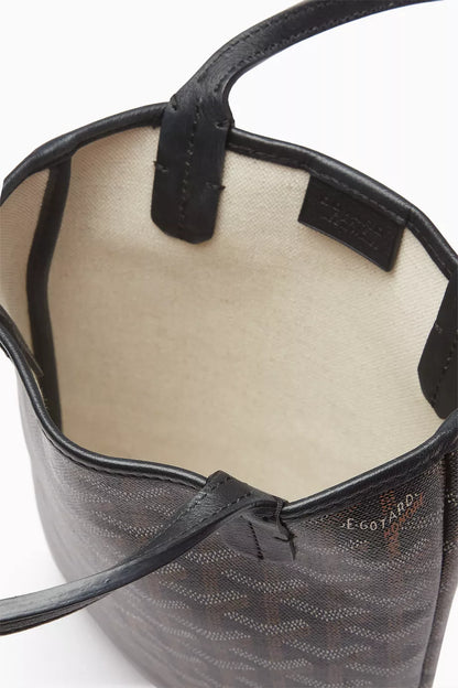 Goyard Vintage Poitiers Bucket Bag in Goyardine Canvas