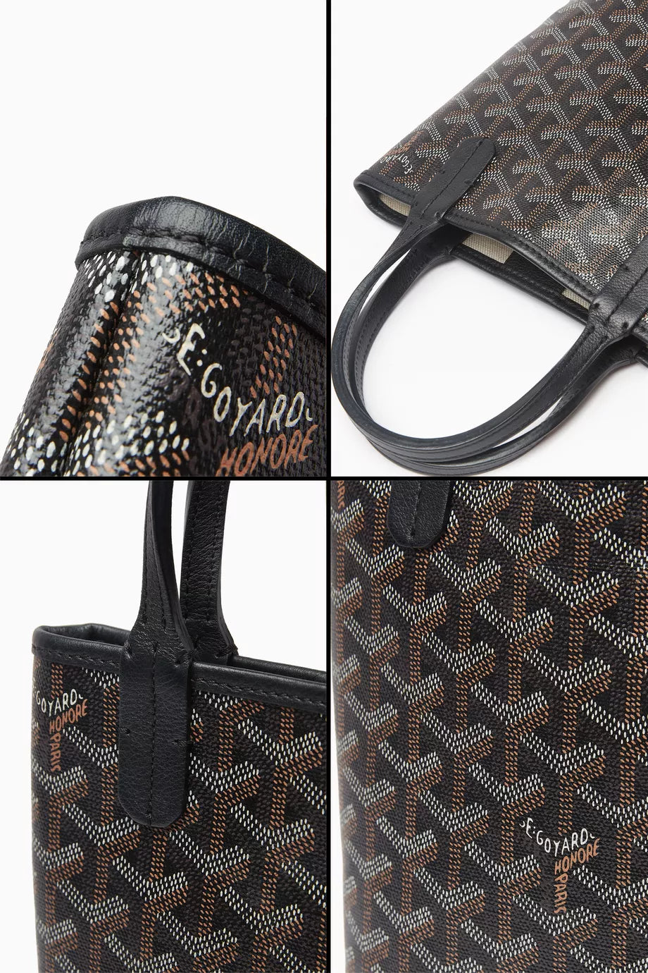 Goyard Vintage Poitiers Bucket Bag in Goyardine Canvas