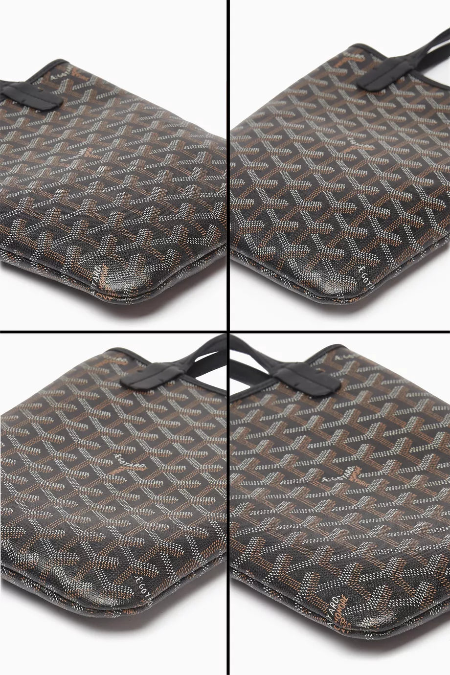 Goyard Vintage Poitiers Bucket Bag in Goyardine Canvas