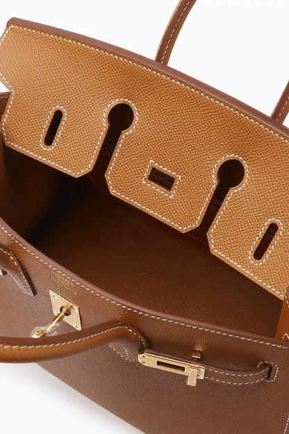 Hermès Unused Birkin 25 Sellier in Epsom Leather