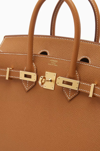 Hermès Unused Birkin 25 Sellier in Epsom Leather