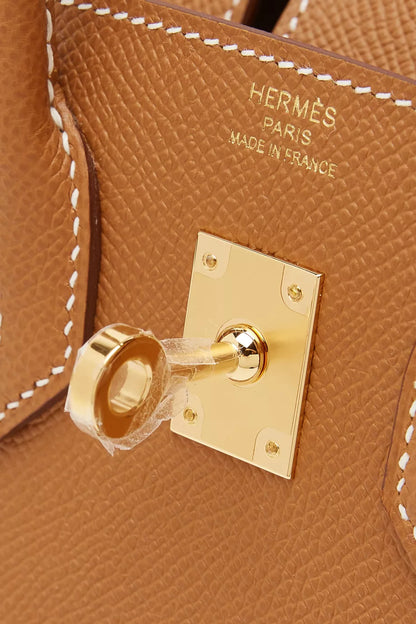 Hermès Unused Birkin 25 Sellier in Epsom Leather