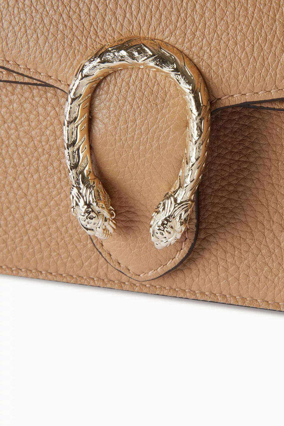 Gucci Mini Dionysus Shoulder Bag in Grainy Leather
