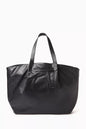 REPRESENT Large Pleat Tote Bag in Leather