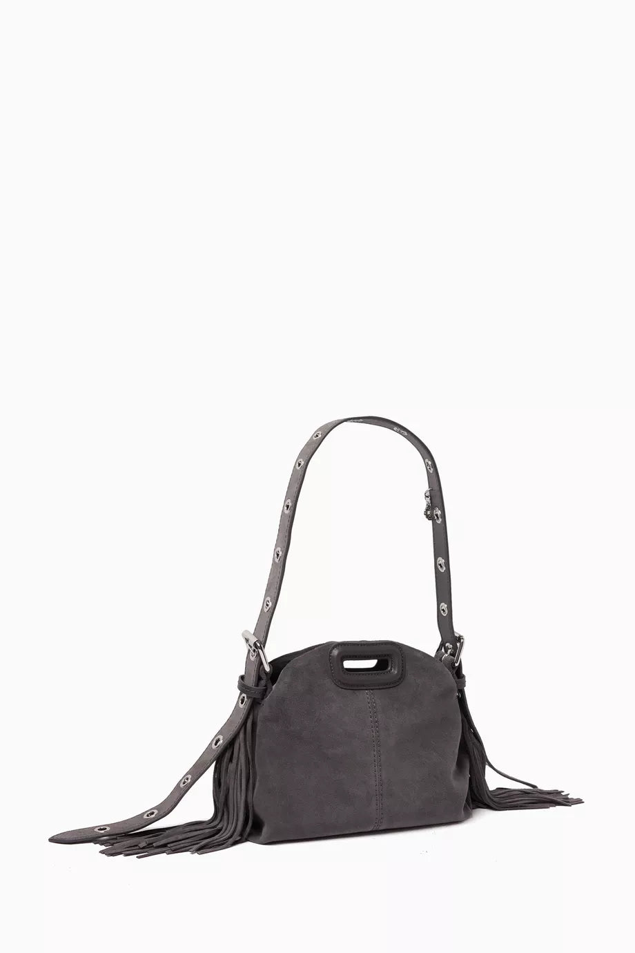 Maje Mini Miss M Bag in Suede