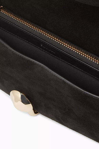 Simkhai Amaya Clutch in Calfskin Suede