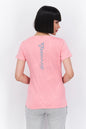Aape Women Sportswear Fit Short Sleeve Training T-shirts, Light Pink