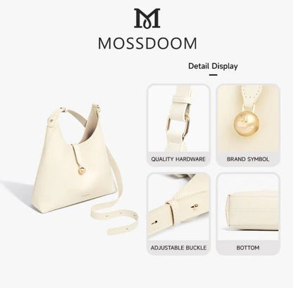 MOSSDOOM Gio Bag Adjustable Versatile Large Capacity Pure Color Easy Matching Tote Bag Shoulder Bag for Women