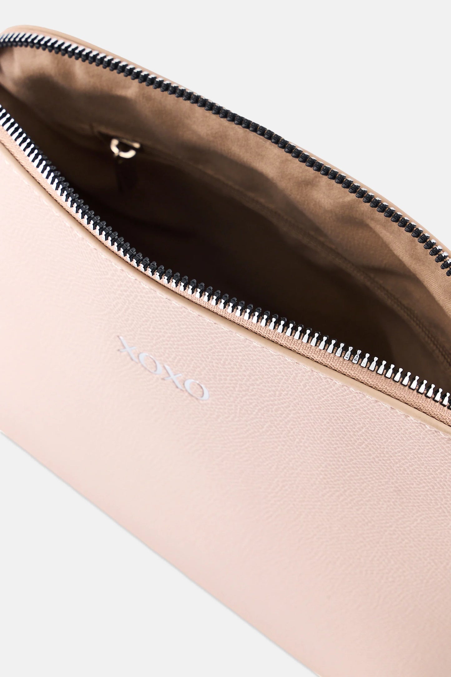 XOXO Women Brand Logo Cross Body Bag, Taupe