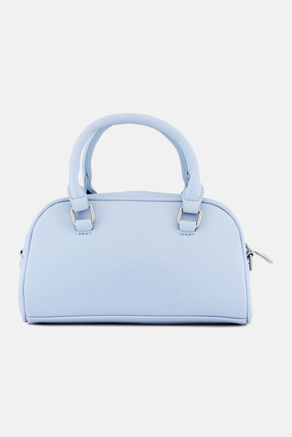 FRENCH CONNECTION Women Brand Logo Satchel Bag, Blue