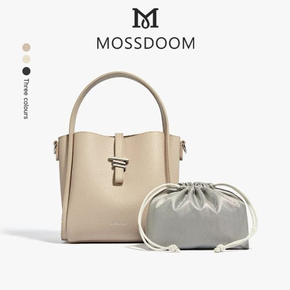 MOSSDOOM Multi-functional Large Capacity Retro Handbag