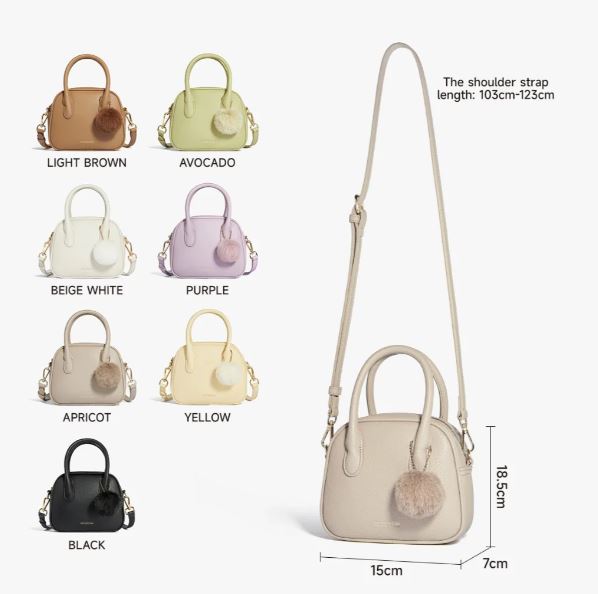 MOSSDOOM Women's Bag Myla Bag Elegant Cute Handbag Shoulder Bag for Women