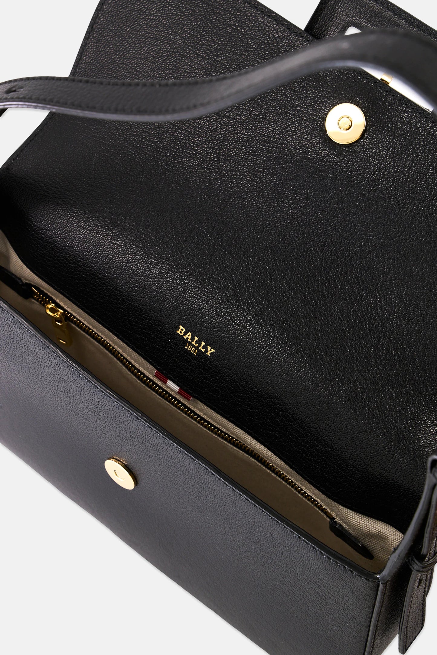 Bally Plain Jadha Shoulder Bag, Black