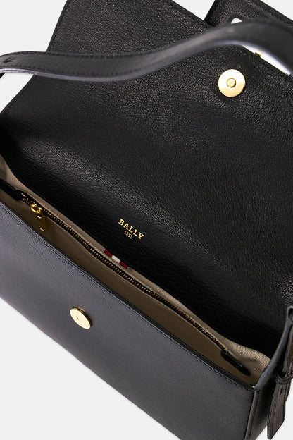Bally Plain Jadha Shoulder Bag, Black