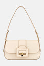 Bally Plain Shoulder Bag, Beige