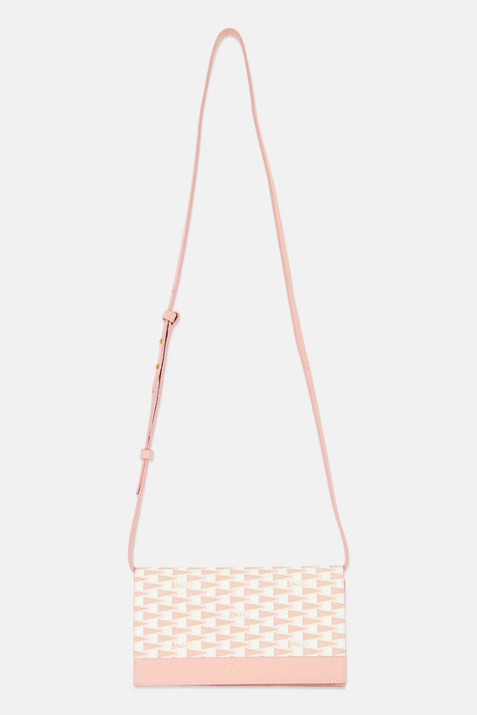Bally Allover Print Pennant Cross Body Bag, Multicolor