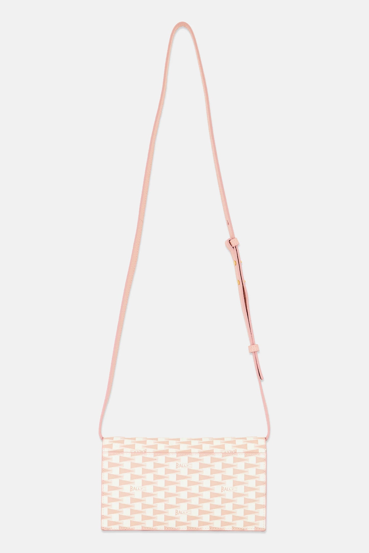 Bally Allover Print Pennant Cross Body Bag, Multicolor