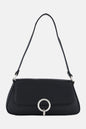 French Connection Shoulder Bag 15 H x 26 L x 7 W cm, Black