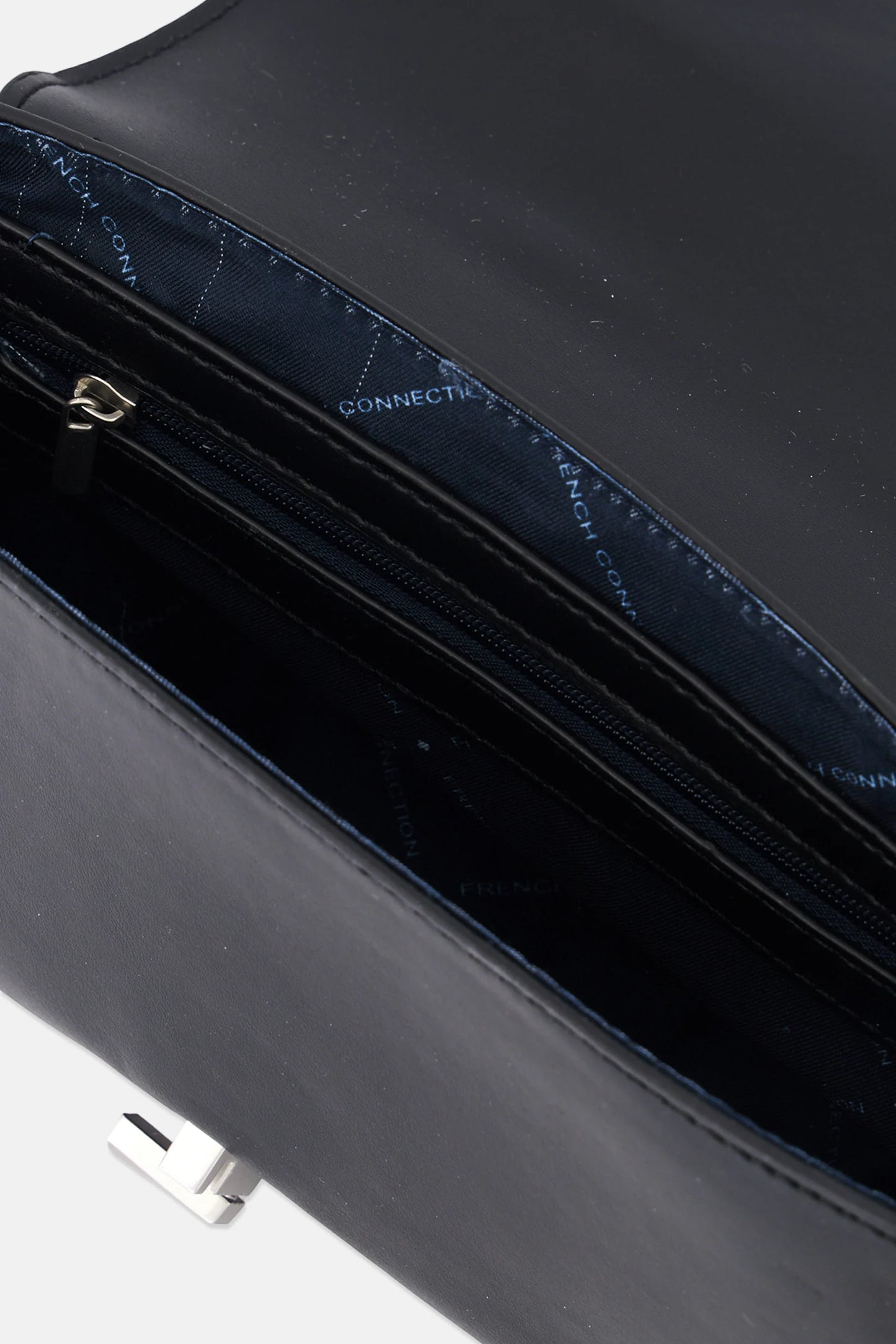 French Connection Shoulder Bag 15 H x 26 L x 7 W cm, Black
