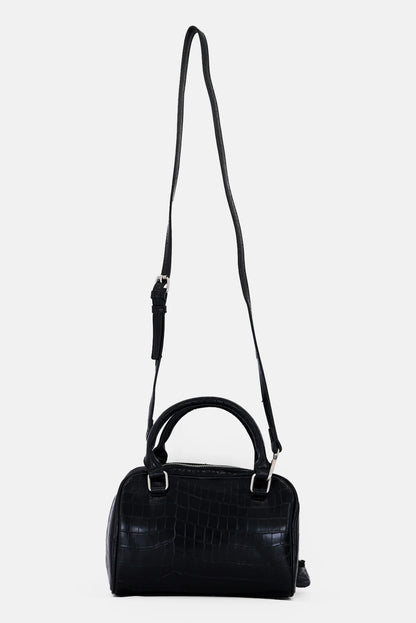 French Connection Satchel Bag, Black