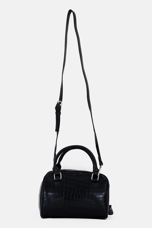 French Connection Satchel Bag, Black