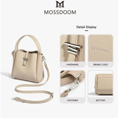 MOSSDOOM Multi-functional Large Capacity Retro Handbag