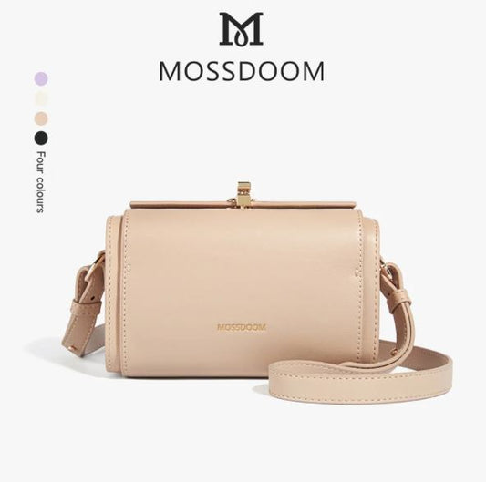 MOSSDOOM Women's Bag Bexley Bag Simple Niche Fashion Crossbody Box Bag for Women