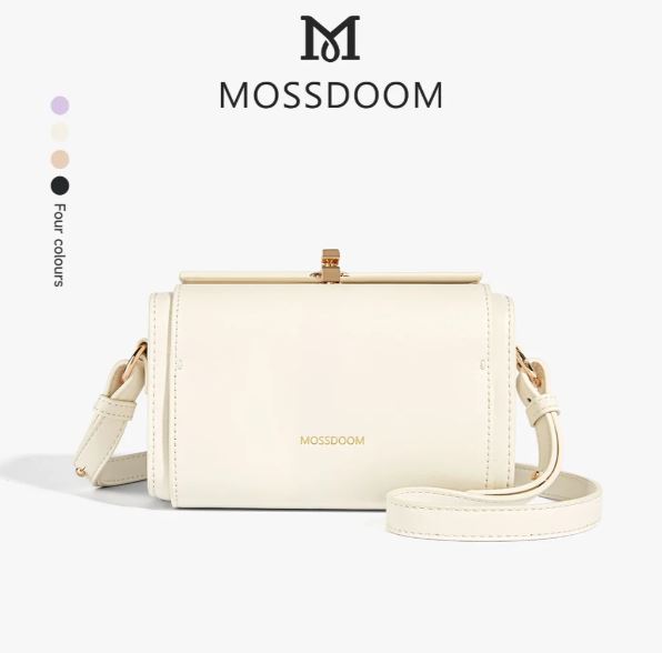 MOSSDOOM Women's Bag Bexley Bag Simple Niche Fashion Crossbody Box Bag for Women