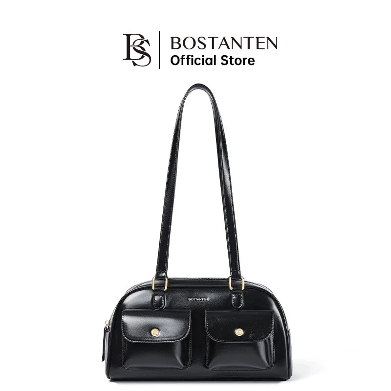 Bostanten Women's Bag, Fashion Style, Girls' Bag, Large Capacity Women's Shoulder Bag