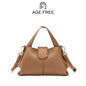 AGE FREE Unique Simple Cute Handbag Casual and All-match Bag for Girls Dumpling Bag
