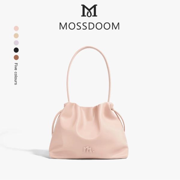 MOSSDOOM Danica Bag- High-Capacity Soft Cloud-shaped Drawstring Shoulder Bag for Women
