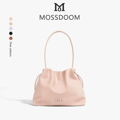 MOSSDOOM Danica Bag- High-Capacity Soft Cloud-shaped Drawstring Shoulder Bag for Women