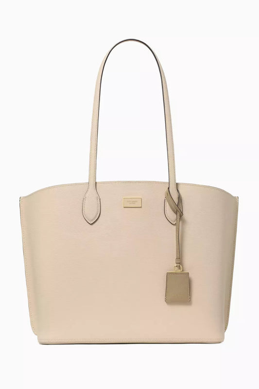 Kate Spade Large Suite Open Tote Bag in Leather - Neutral