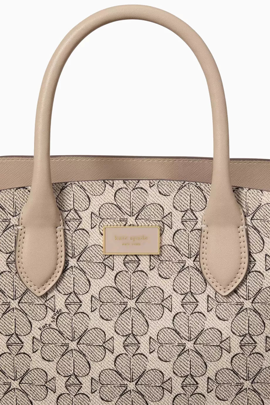 Kate Spade Suite Crossbody Tote Bag in Floral Jacquard - Neutral